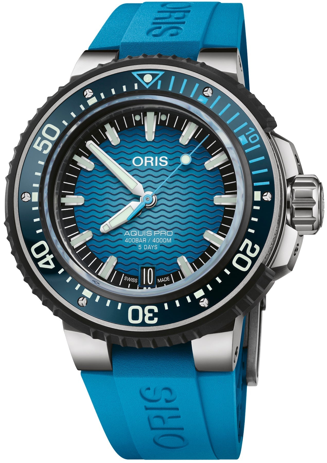 Oris AquisPro 4000m Calibre 400 Watch 01 400 7777 7155-Set Image 1