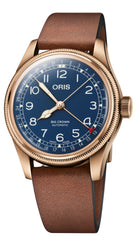 Oris Big Crown Pointer Date Bronze Leather Blue 01 754 7741 3165-07 5 20 58BR Image 1