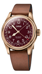 Oris Big Crown Pointer Date Bronze Leather Red 01 754 7741 3168-07 5 20 58BR Image 1