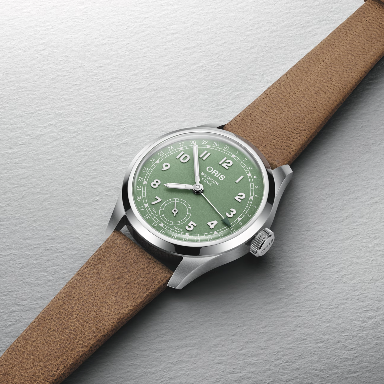 Oris Big Crown Pointer Date Calibre 403 Green Watch ORS-1850 Image 3