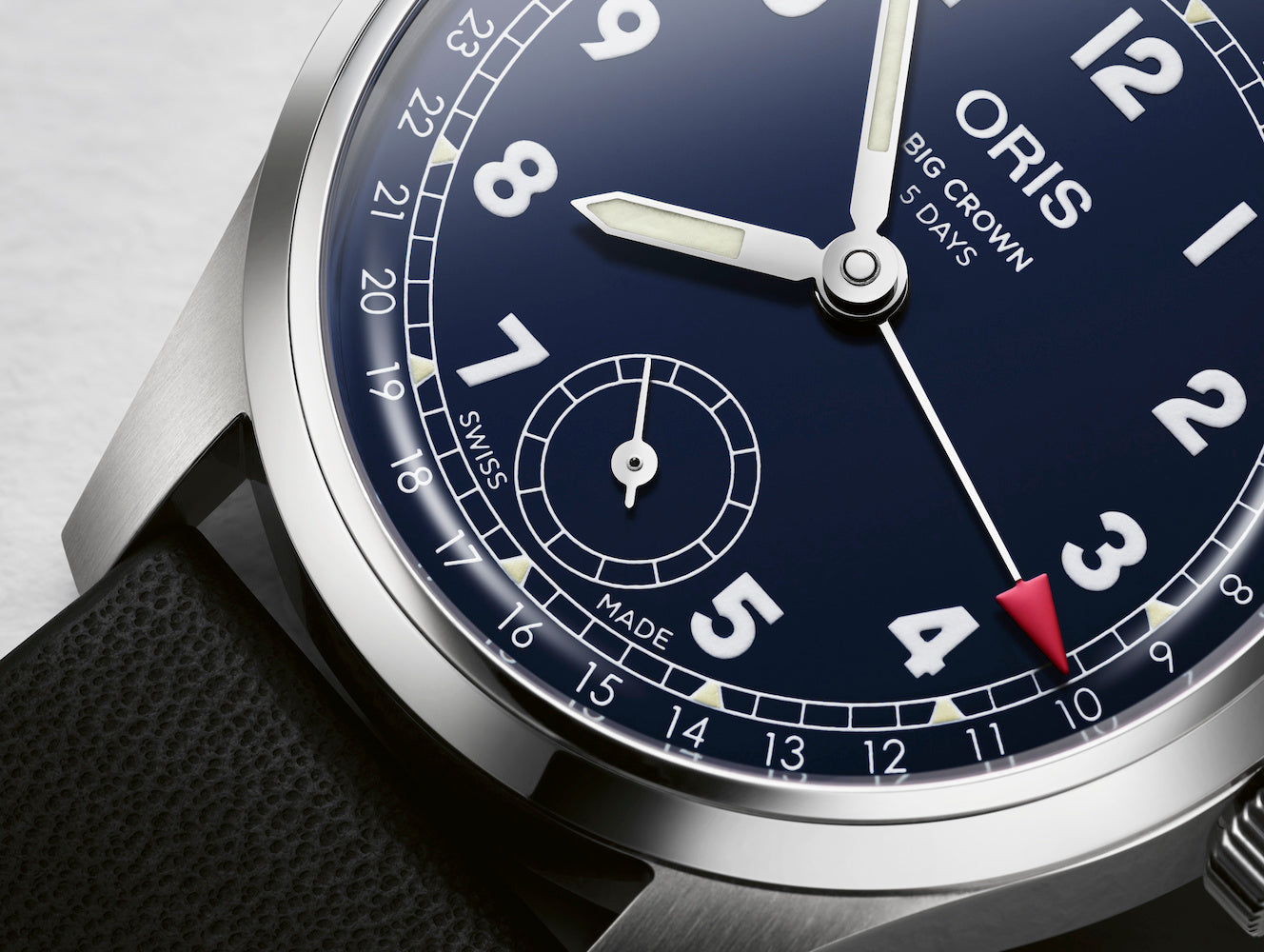 Oris Big Crown Pointer Date Calibre 403 Leather Watch 01 403 7776 4065-07 5 19 11 Image 3