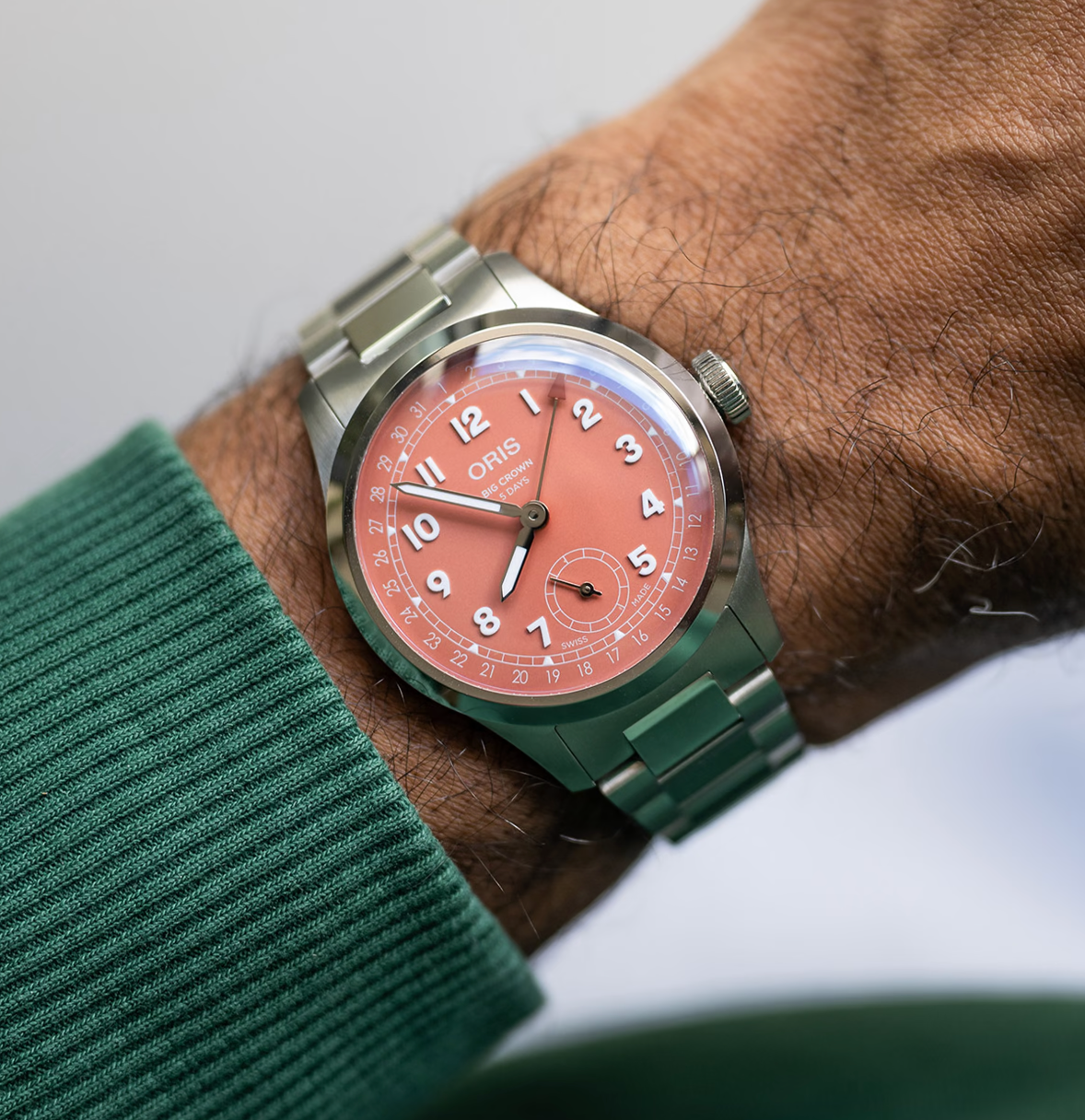 Oris Big Crown Pointer Date Calibre 403 Terracotta Watch ORS-1847 Image 6