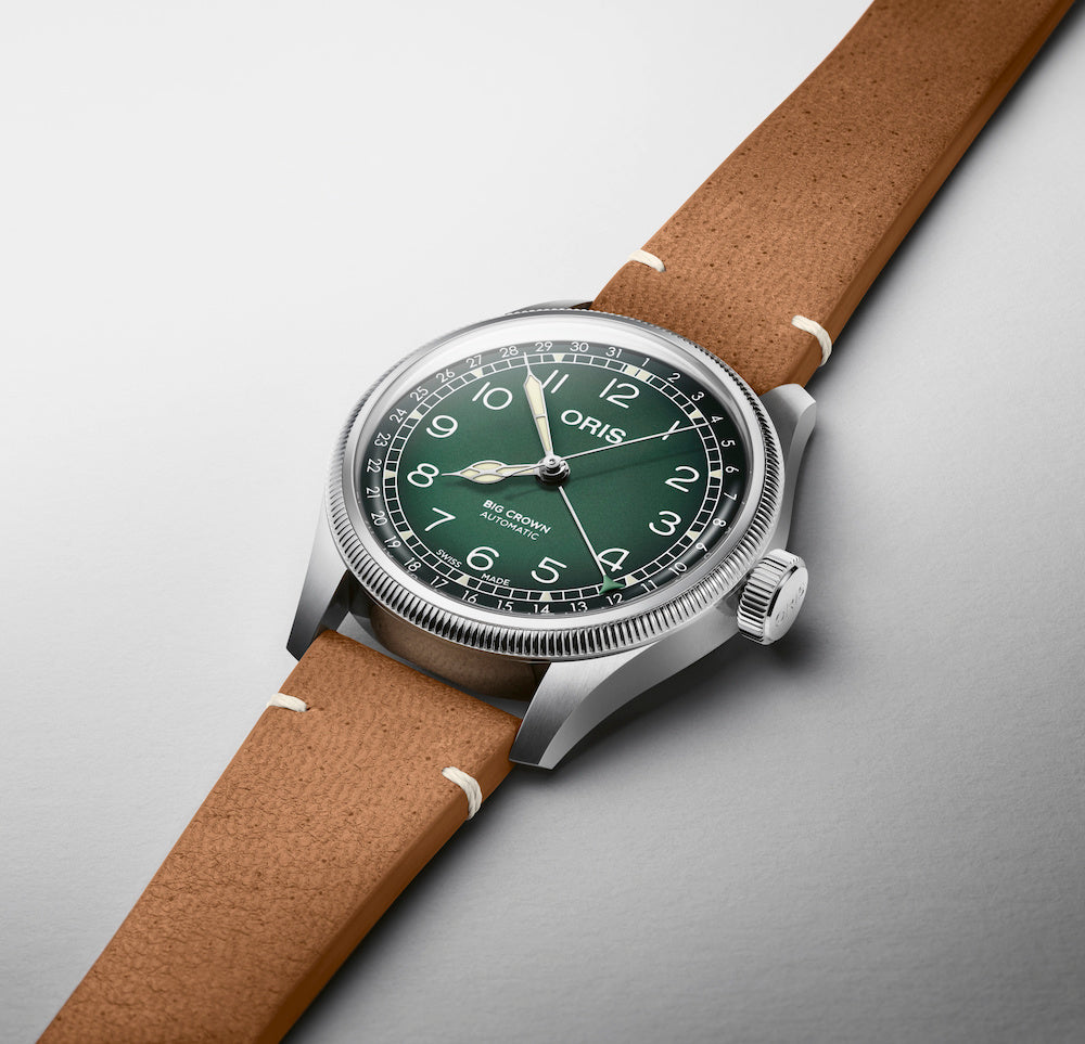 Oris Big Crown Pointer Date Cervo Volante Green Watch ORS-1737 Image 3