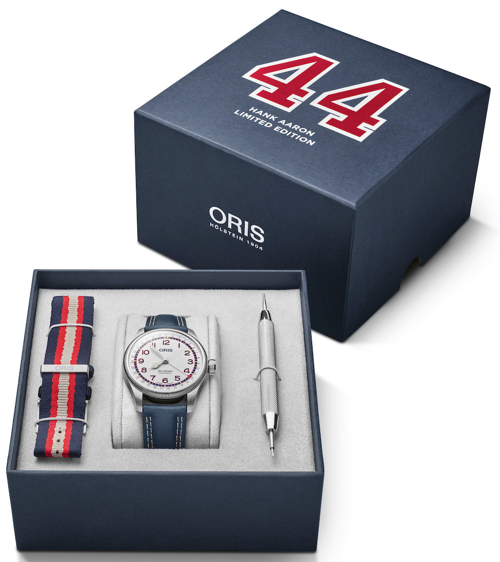 Oris Big Crown Pointer Date Hank Aaron Limited Edition 01 754 7785 4081-Set Image 6