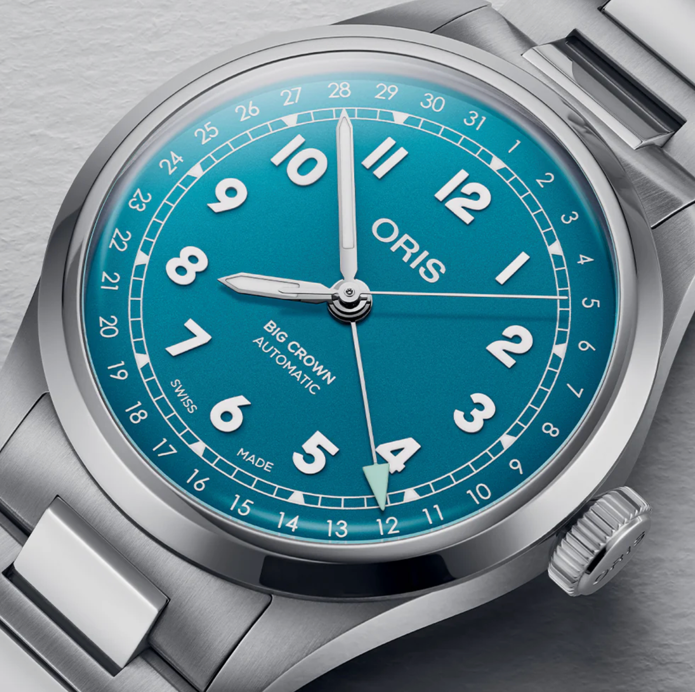 Oris Big Crown Pointer Date Turquoise Watch ORS-1844 Image 2