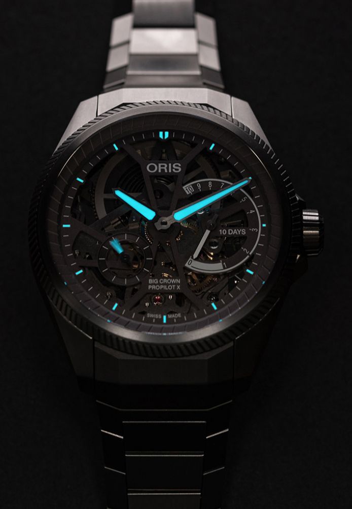 Oris Big Crown ProPilot X Calibre 115 Skeleton Bracelet Watch 01 115 7759 7153-Set7 22 01TLC Image 2