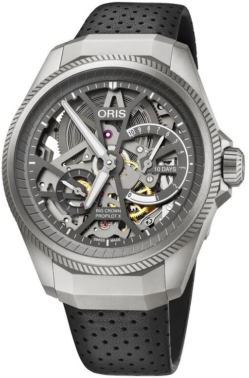 Oris Big Crown ProPilot X Calibre 115 Skeleton Leather Watch 01 115 7759 7153-Set5 22 04TLC Image 1