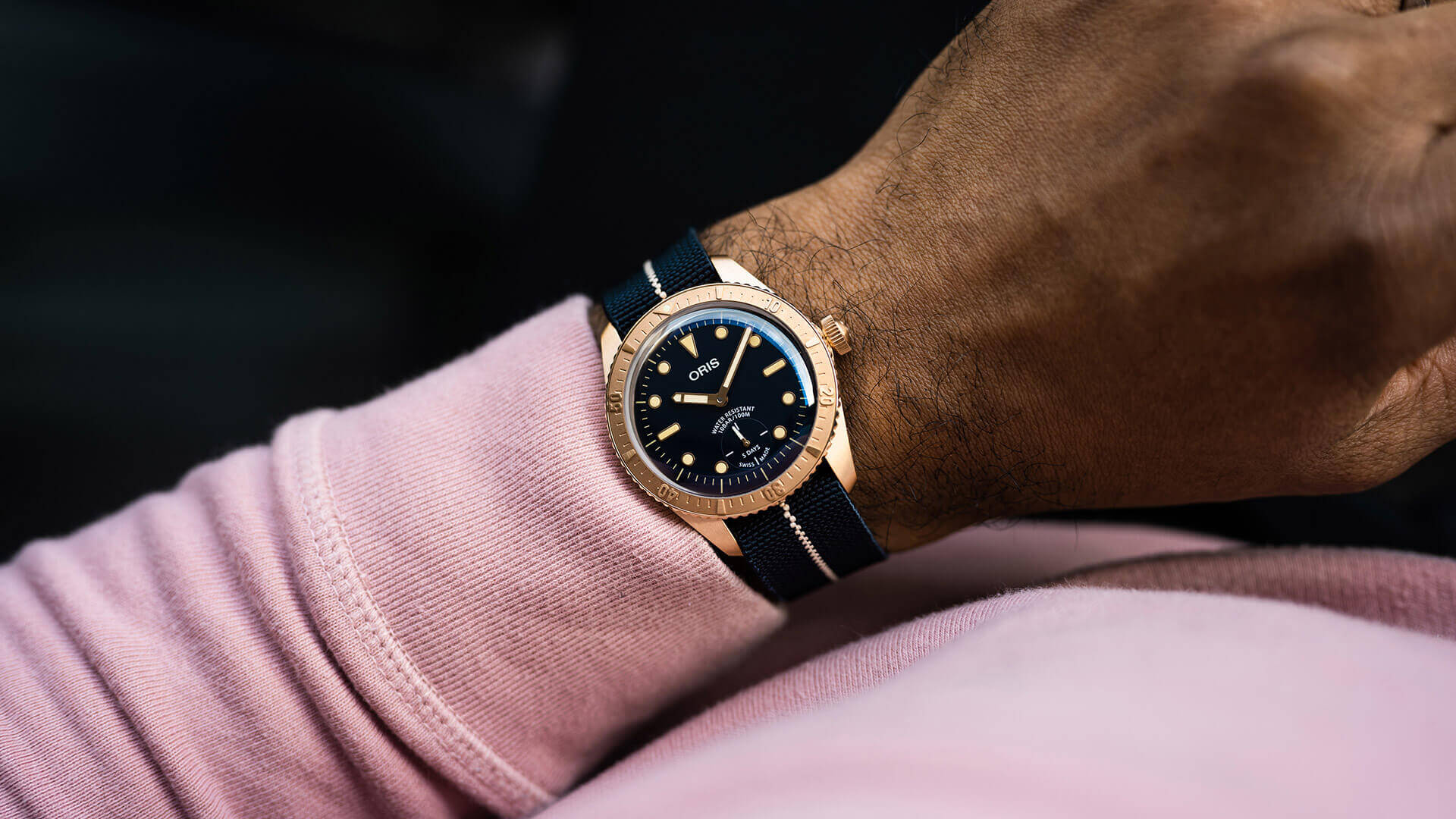Oris Calibre 401 Carl Brashear Limited Edition D 01 401 7764 3185-Set Image 7