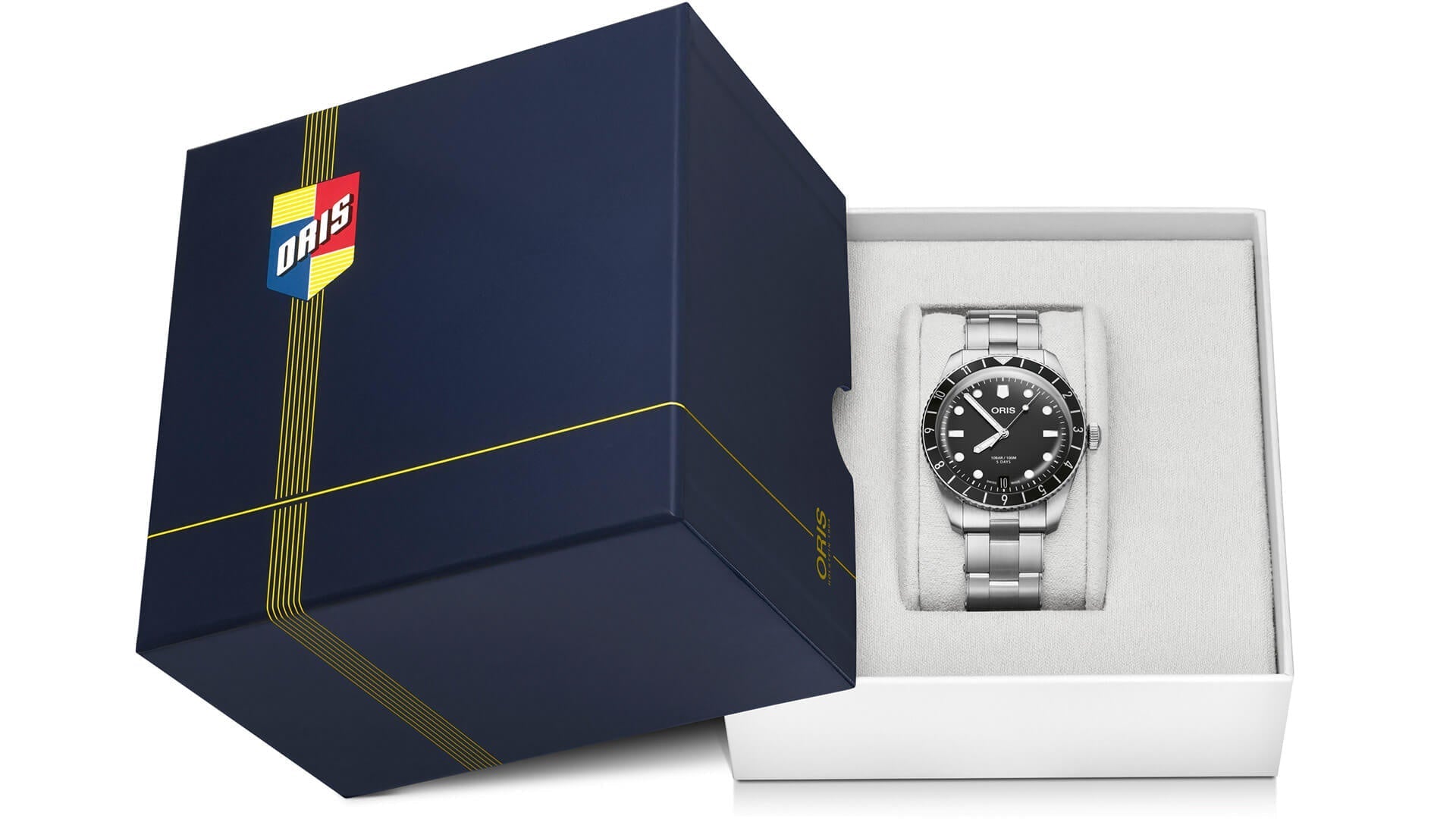 Oris Divers Sixty Five 12H Calibre 400 Bracelet Watch 01 400 7772 4054-07 8 20 18 Image 4