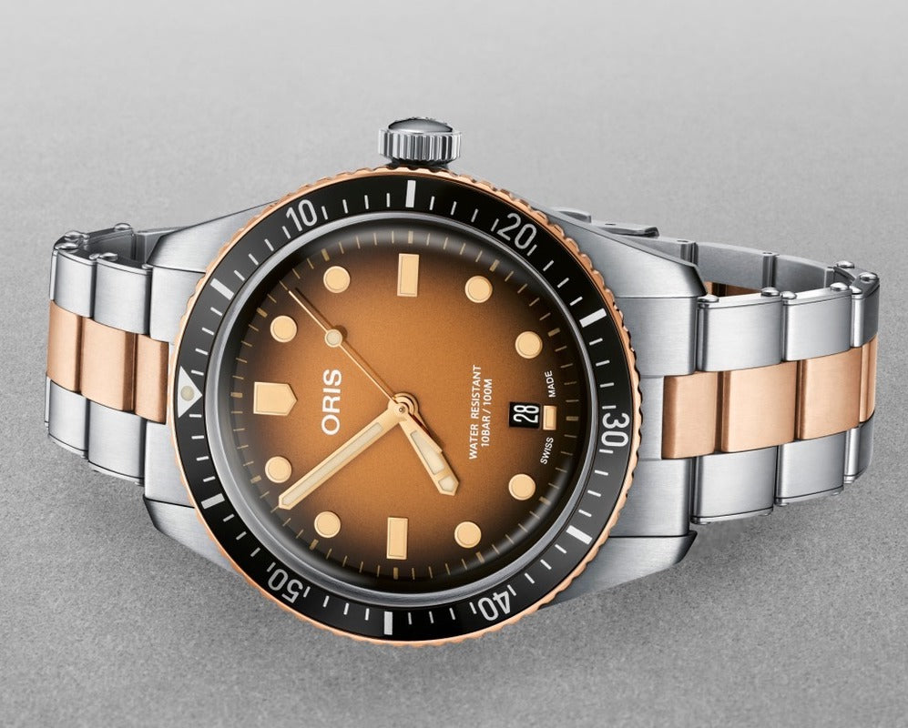 Oris Divers Sixty Five Bracelet Watch 01 733 7707 4356-07 8 20 17 Image 6