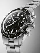Oris Divers Sixty Five Chronograph Bracelet Watch 01 771 7791 4054-07 8 20 18 Image 2