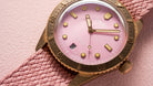 Oris Divers Sixty Five Cotton Candy Bronze Lipstick Pink 01 733 7771 3158-07 3 19 04BR Image 4