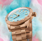 Oris Divers Sixty-Five Cotton Candy Sky Blue Bracelet 01 733 7771 3155-07 8 19 15 Image 3