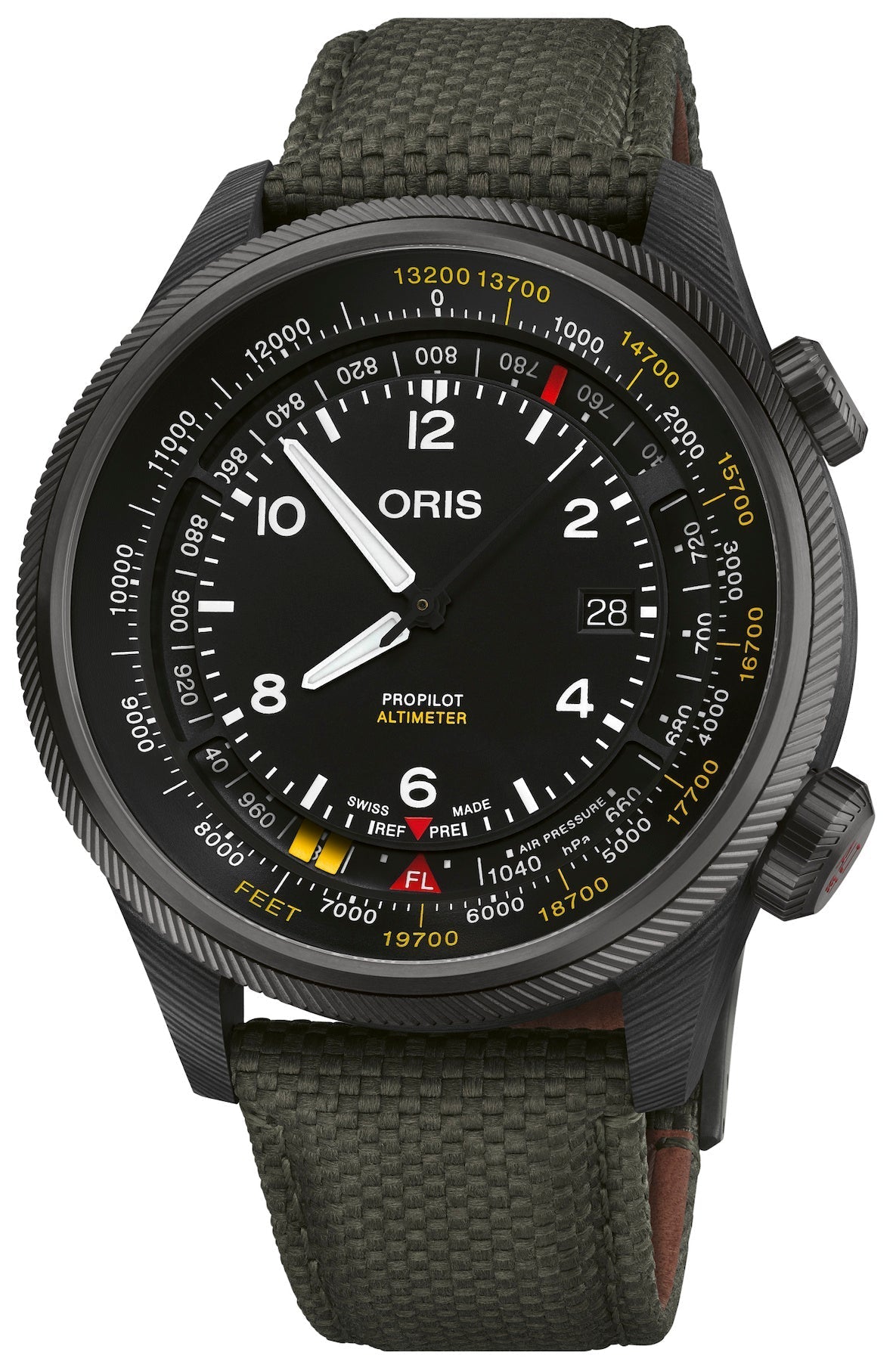 Oris ProPilot Altimeter Feet Watch 01 793 7775 8734-Set Image 1