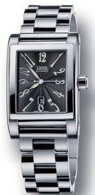 Oris Rectangular Date D 561 7526 4064-07 Image 1
