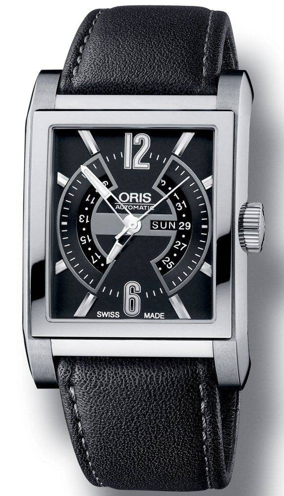 Oris Rectangular Titan Day Date D 01 585 7622 7064 Image 1