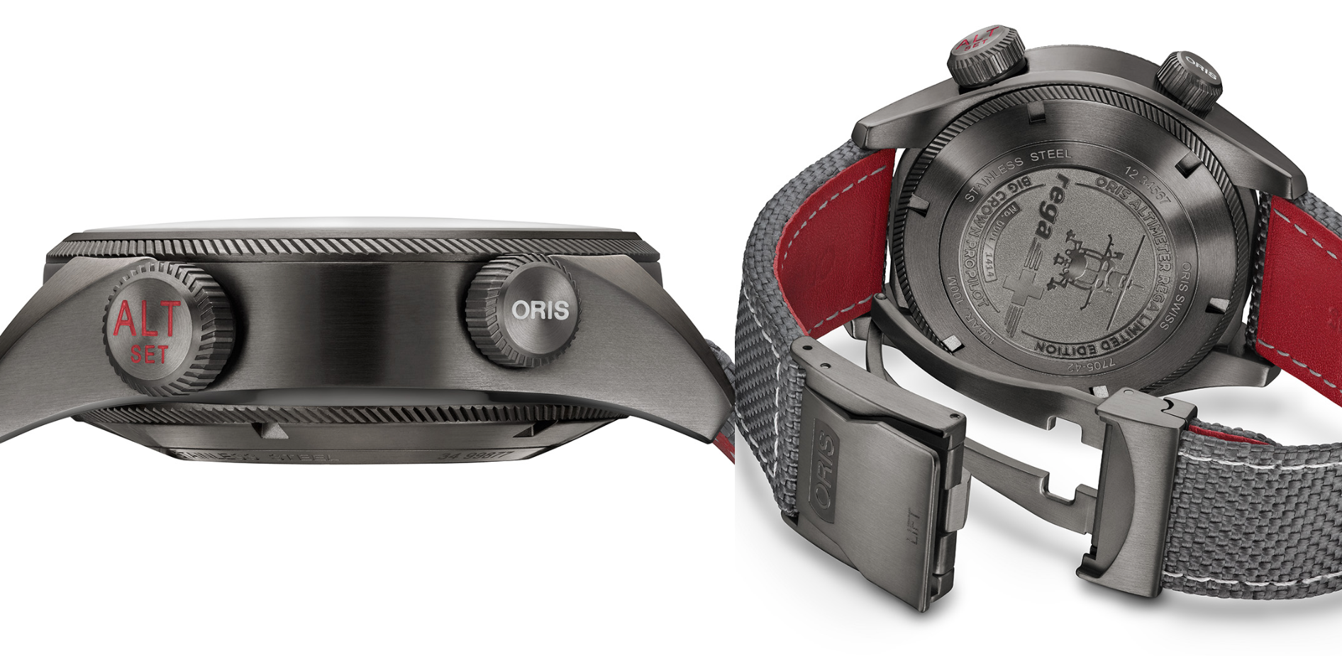Oris Watch Altimeter REGA Limited Edition Meter Scale 01 733 7705 4264-Set5 23 16GFC Image 4