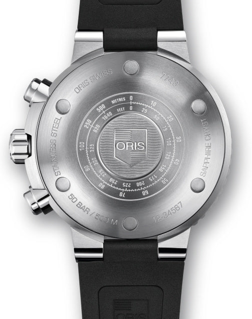 Oris Watch Aquis Chronograph 01 774 7743 4155-07 5 24 10EB Image 2