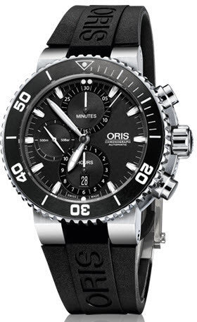 Oris Watch Aquis Chronograph Rubber 01 774 7655 4154-07 4 26 34EB Image 1