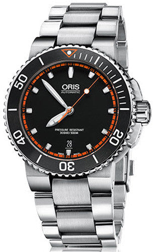 Oris Watch Aquis Date Bracelet 01 733 7653 4128-07 8 26 01PEB Image 1