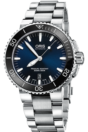 Oris Watch Aquis Date Bracelet 01 733 7653 4135-07 8 26 01PEB Image 1