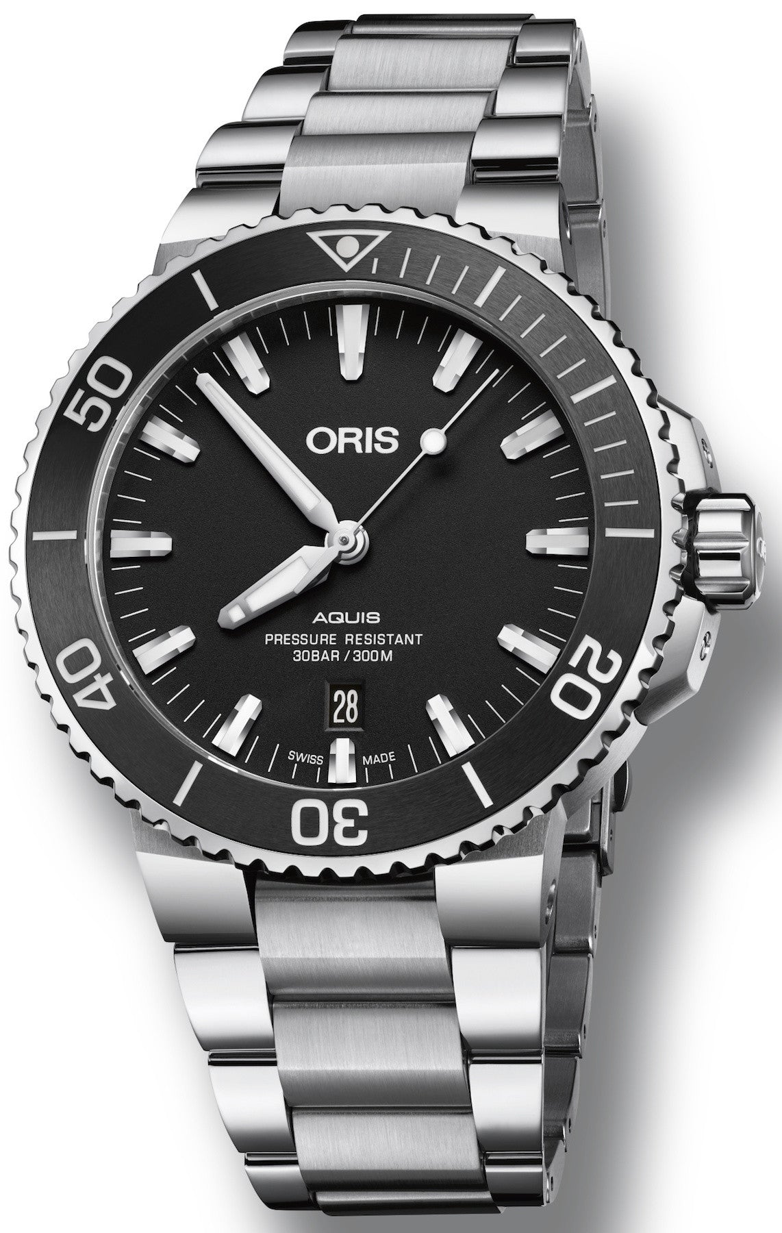 Oris Watch Aquis Date Bracelet 01 733 7730 4154-07 8 24 05PEB Image 1