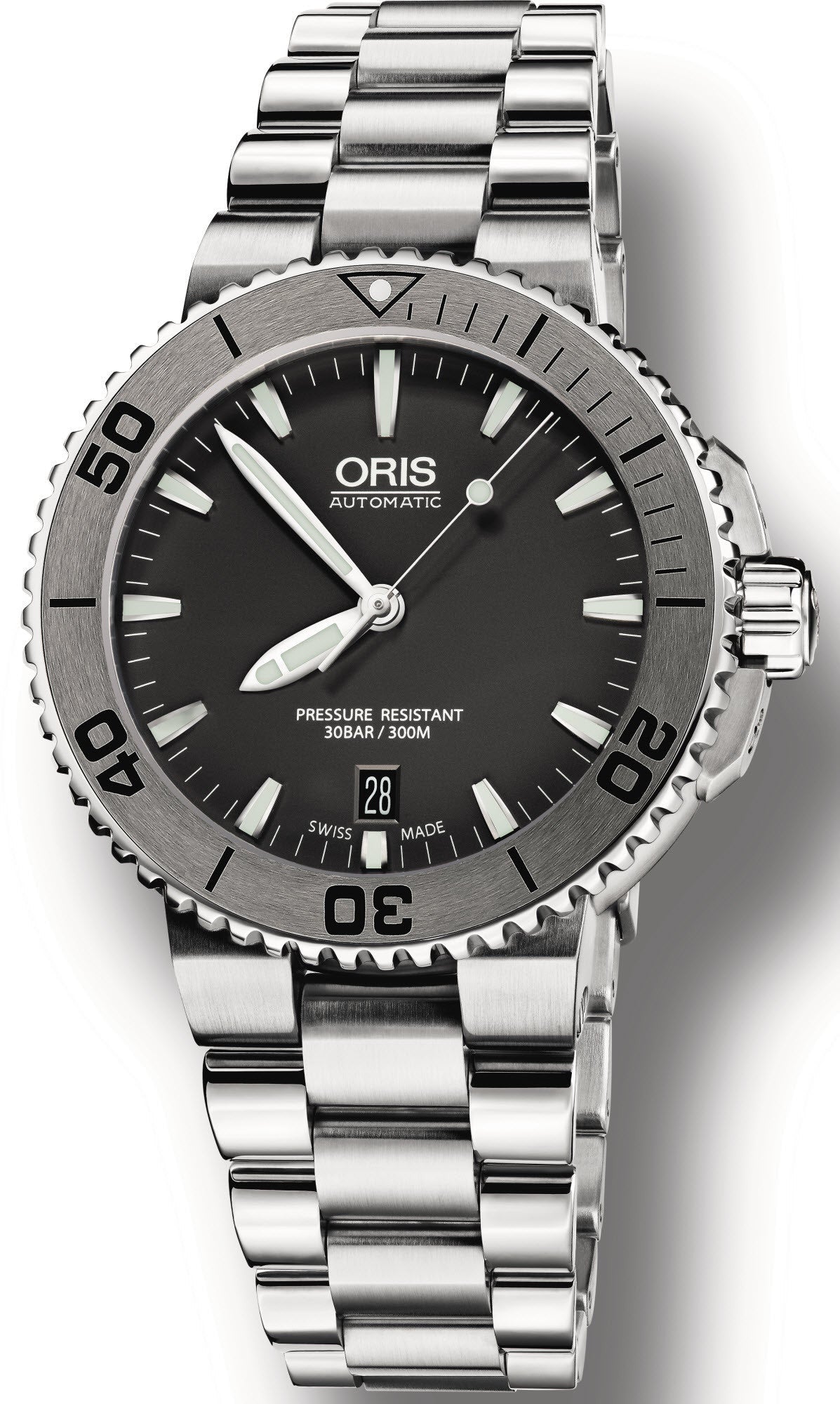 Oris Watch Aquis Date Bracelet D 01 733 7676 4153-07 8 21 10P Image 1