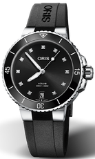 Oris Watch Aquis Date Diamond Ladies 01 733 7731 4194-07 4 18 64FC Image 1