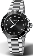 Oris Watch Aquis Date Diamond Ladies 01 733 7731 4194-07 8 18 05P Image 1