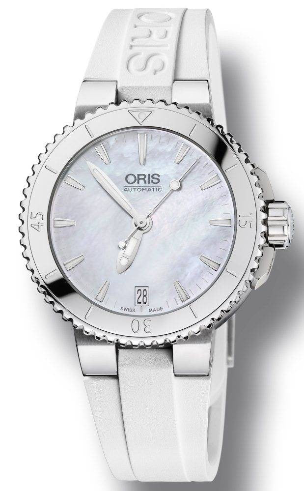 Oris Watch Aquis Date Lady Rubber D 01 733 7652 4151-07 4 18 31 Image 1