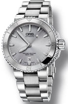 Oris Watch Aquis Date Light Grey Bracelet D 01 733 7676 4141-07 8 21 10P Image 1