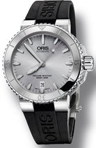 Oris Watch Aquis Date Light Grey Rubber D 01 733 7676 4141-07 4 21 34 Image 1