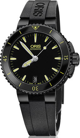 Oris Watch Aquis Date PVD Rubber 01 733 7652 4722-07 4 18 34B Image 1
