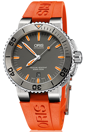 Oris Watch Aquis Date Rubber 01 733 7653 4158-07 4 26 32EB Image 1