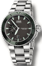 Oris Watch Aquis Date Small Second Dark Green Bracelet D 01 743 7673 4157-07 8 26 01PEB Image 1