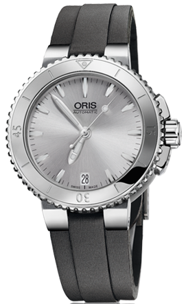 Oris Watch Aquis Date Textile D 01 733 7652 4141-07 5 18 14FC Image 1