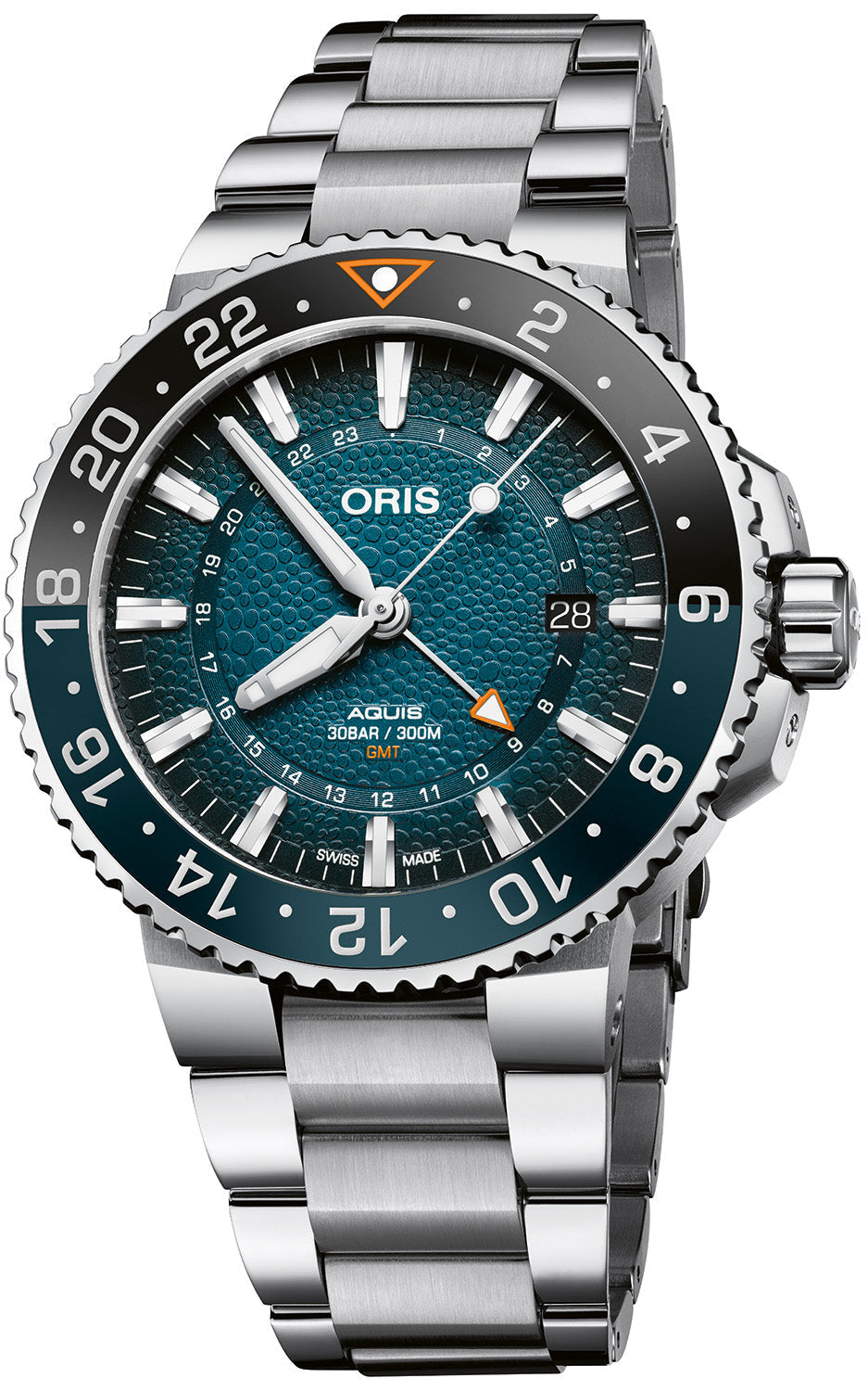 Oris Watch Aquis GMT Whale Shark Limited Edition D 01 798 7754 4175-Set MB Image 1