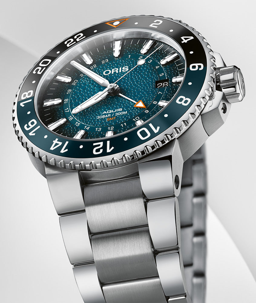 Oris Watch Aquis GMT Whale Shark Limited Edition D 01 798 7754 4175-Set MB Image 3