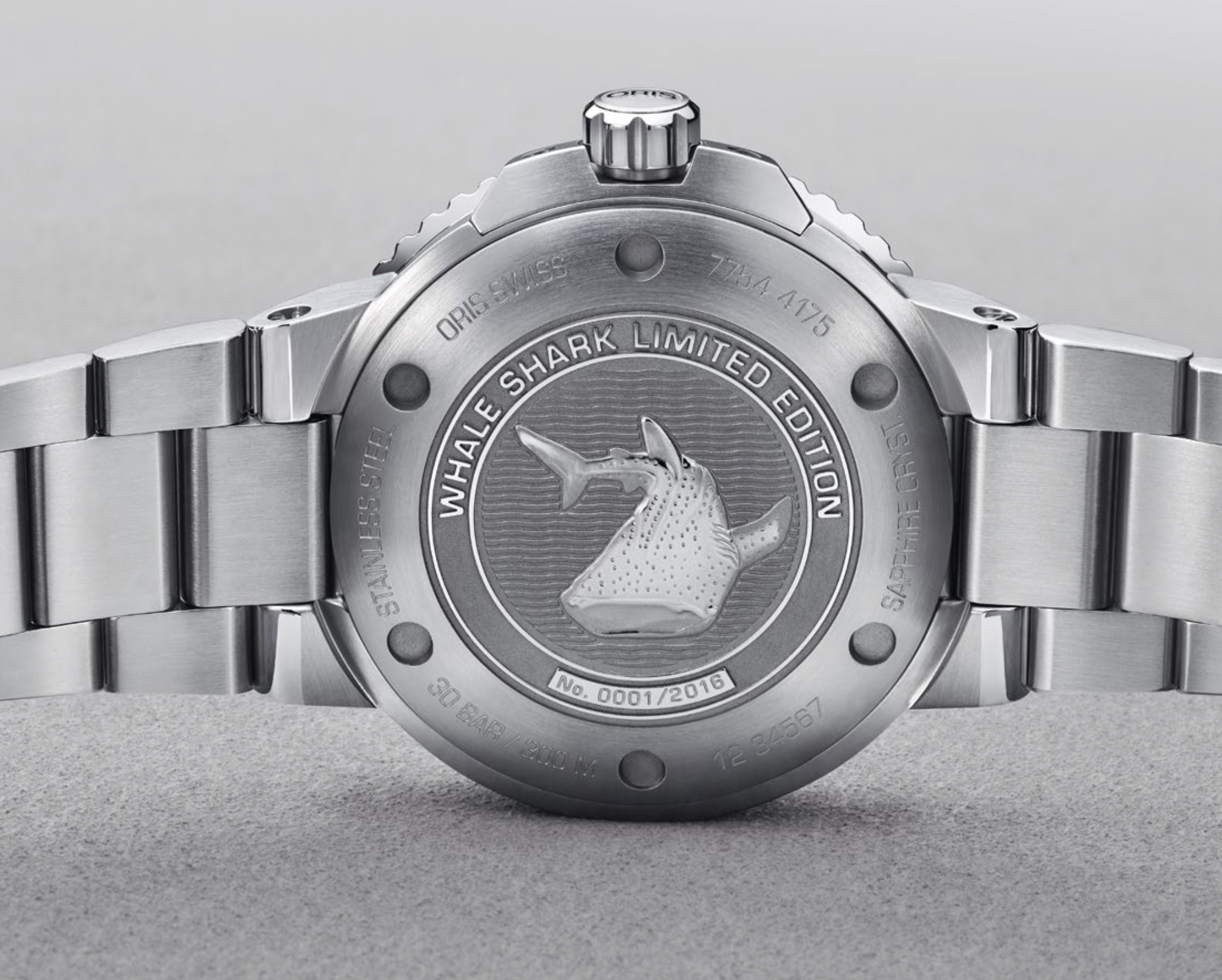 Oris Watch Aquis GMT Whale Shark Limited Edition D 01 798 7754 4175-Set MB Image 4