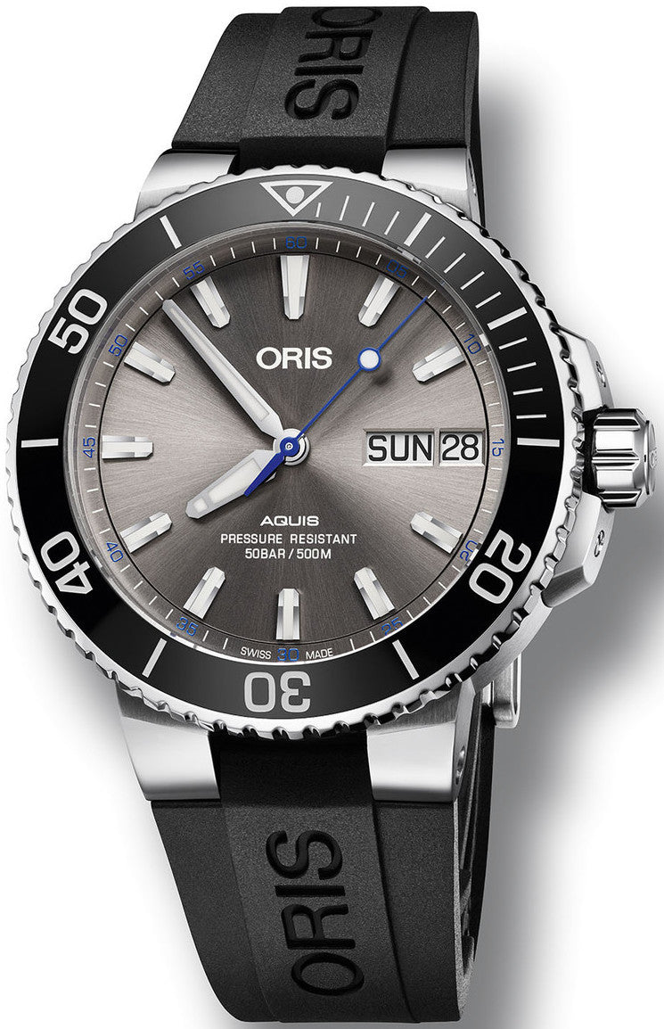 Oris Watch Aquis Hammerhead Rubber Limited Edition 01 752 7733 4183-Set RS Image 1