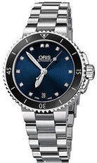 Oris Watch Aquis Lady Date Bracelet 01 733 7652 4195-07 8 18 01P Image 1