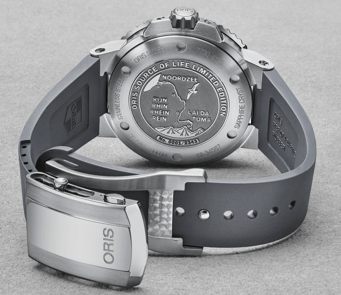 Oris Watch Aquis Source of Life Rubber Limited Edition 01 733 7730 4125-Set RS Image 3
