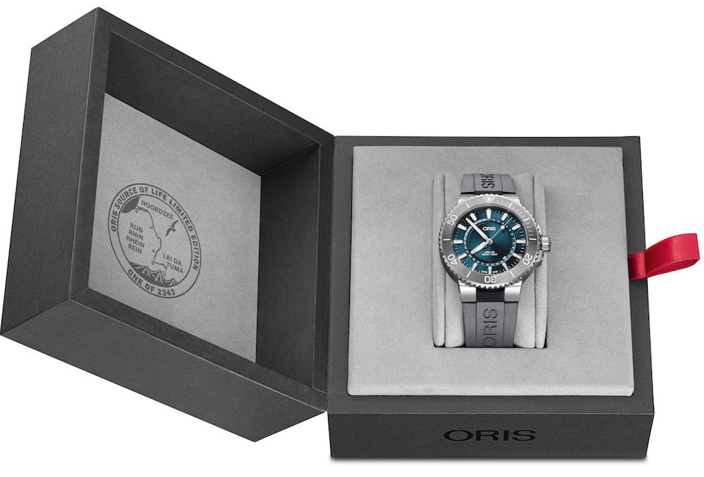 Oris Watch Aquis Source of Life Rubber Limited Edition 01 733 7730 4125-Set RS Image 4