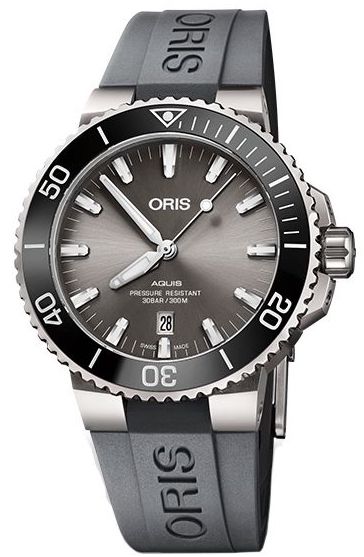 Oris Watch Aquis Titanium Date 01 733 7730 7153-07 4 24 63TEB Image 1