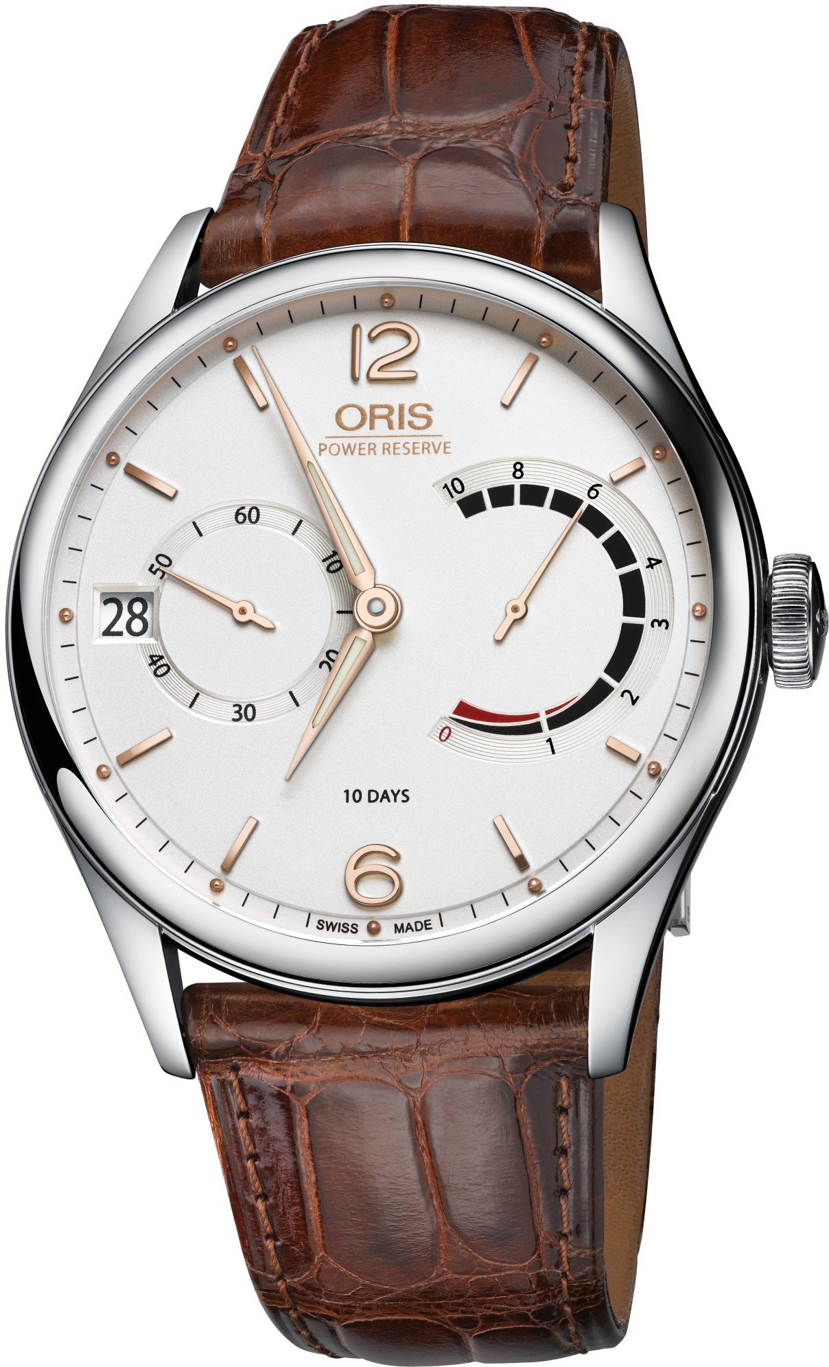 Oris Watch Artelier Calibre 111 Alligator 01 111 7700 4021-Set 1 23 83FC Image 1