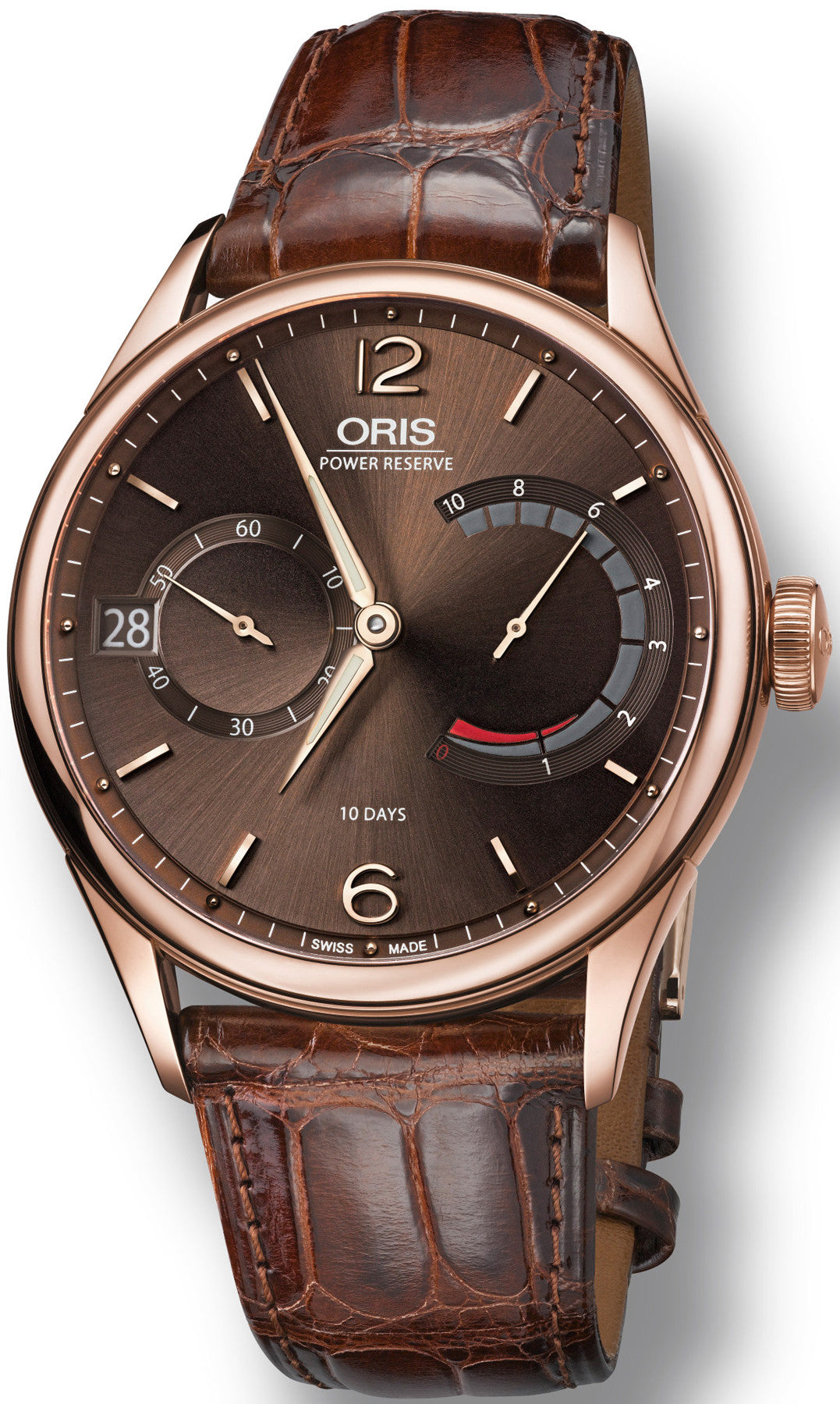 Oris Watch Artelier Calibre 111 Rose Gold Leather 01 111 7700 6062-Set 1 23 86 Image 1
