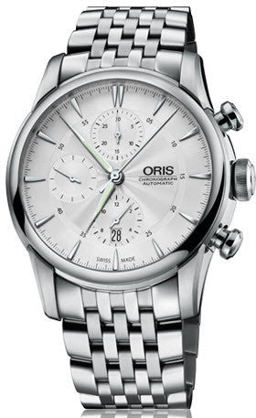 Oris Watch Artelier Chronograph Bracelet D 01 774 7686 4051-07 8 23 77 Image 1