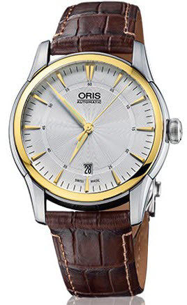Oris Watch Artelier Date Diamonds Crocodile 01 733 7670 6351-07 1 21 73FC Image 1