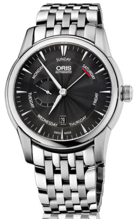 Oris Watch Artelier Pointer Day Date Small Second Bracelet 01 745 7666 4051 Image 1