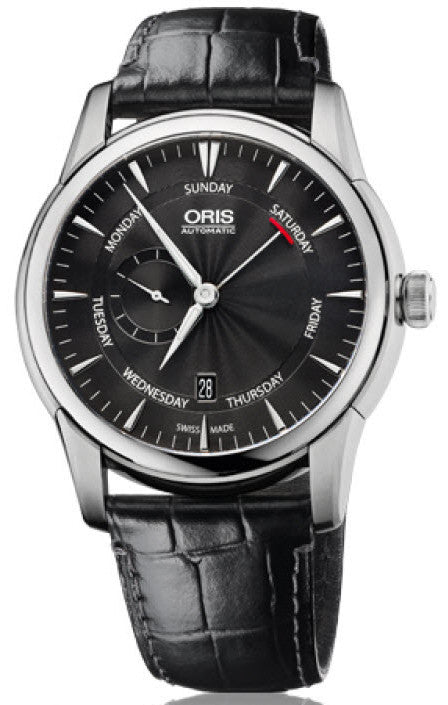 Oris Watch Artelier Pointer Day Date Small Second Crocodile 01 745 7666 4051 Image 1